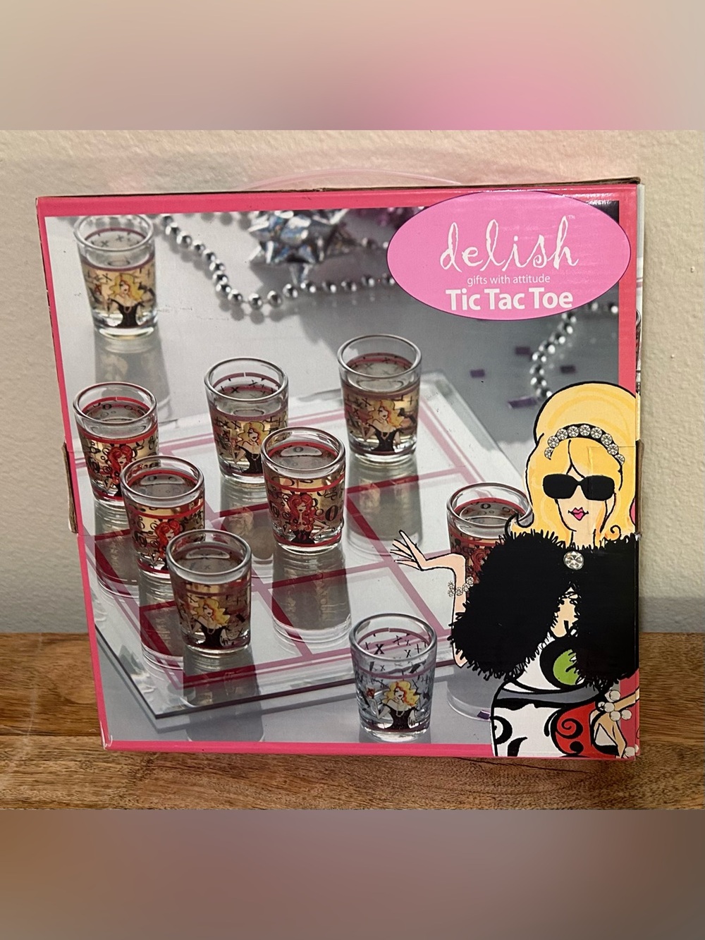 Tic Tac Toe | Shot Glass Game NIB